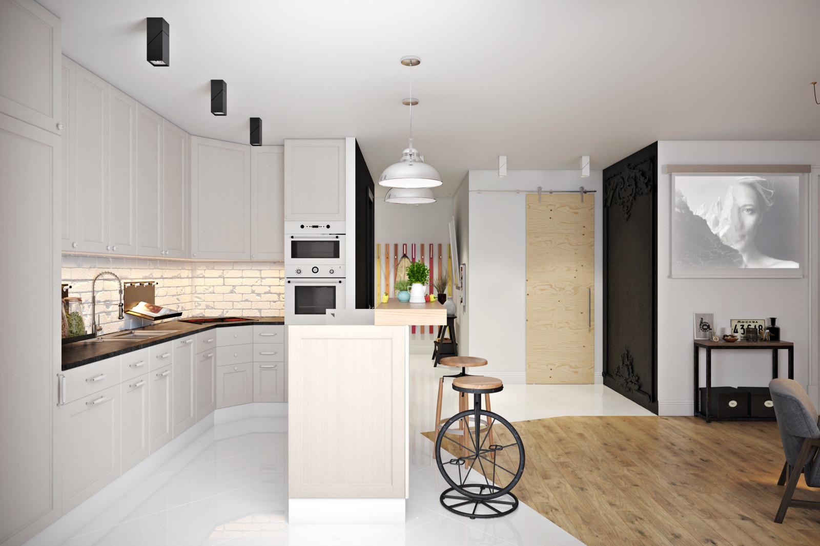 Проект квартиры в городе-парке «Переделкино Ближнее»