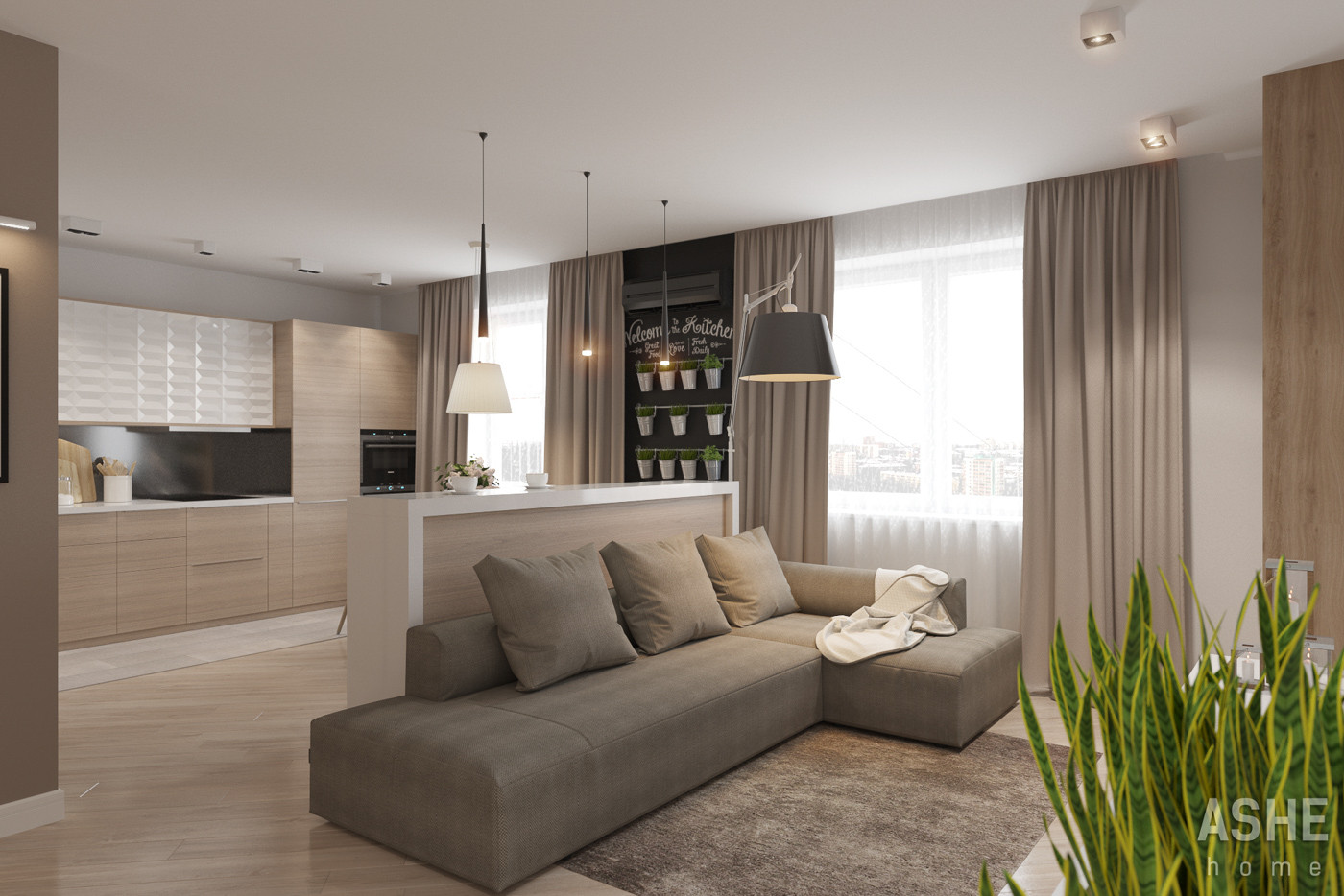 Квартира Комсомольская 107