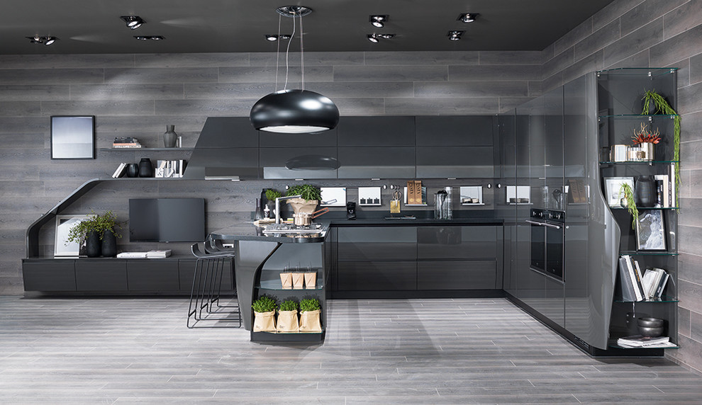 FLUX Swing - Kitchen - Modern - Kitchen - New York - by Scavolini USA ...