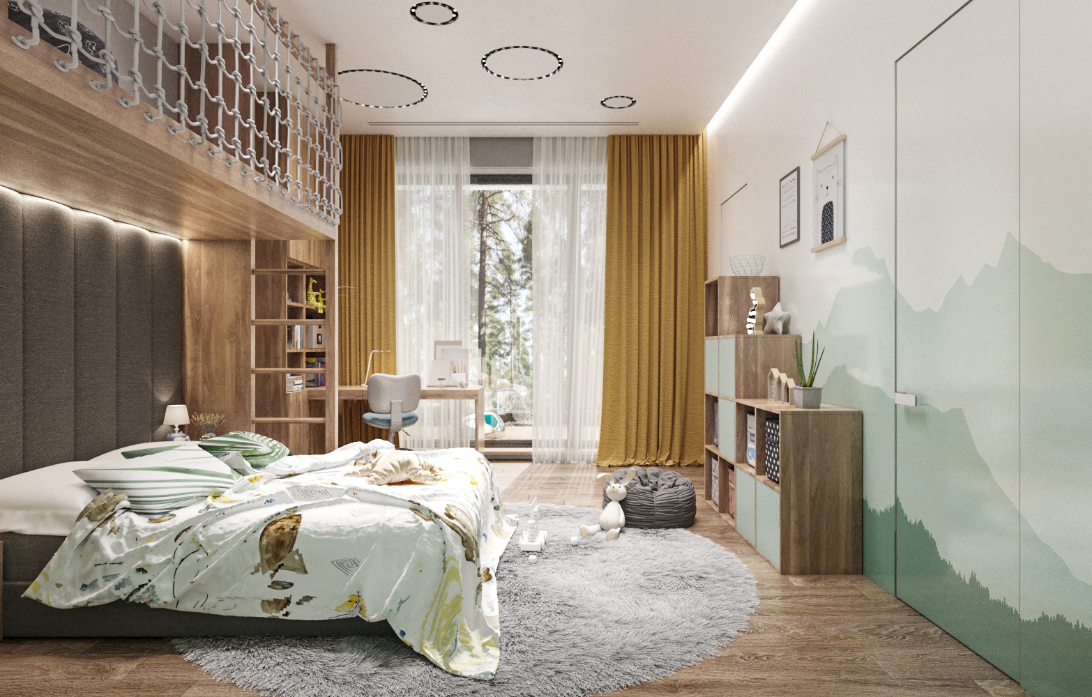 Private house interior Stoyanka