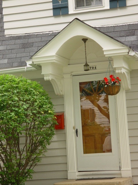 Humble Entry 'Roofettes' american-traditional-veranda