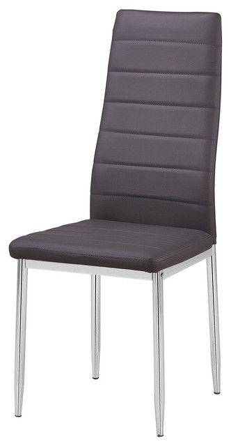 Chapman Modern Living Side Chairs, Set of 2, Gray