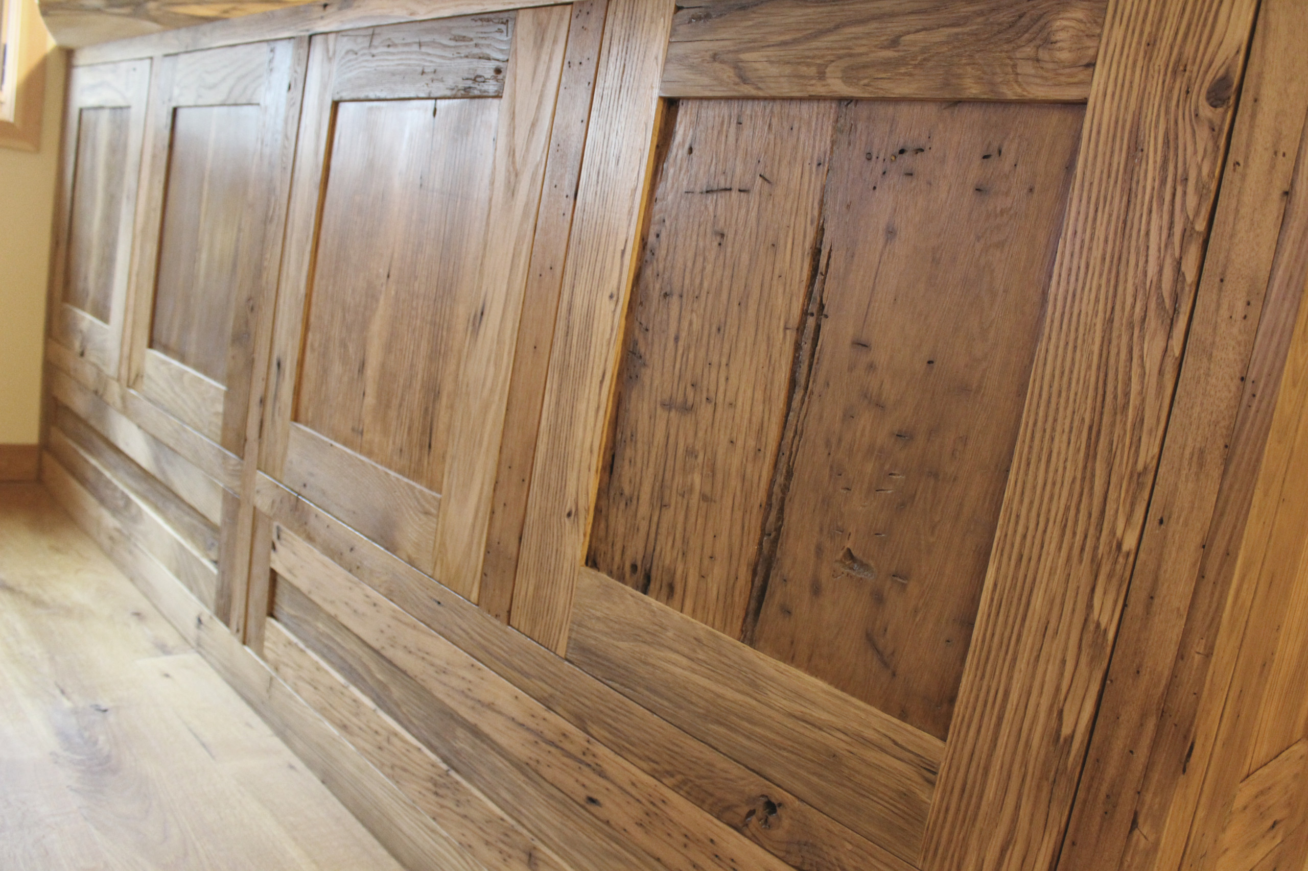Reclaimed Chestnut Cabinetry