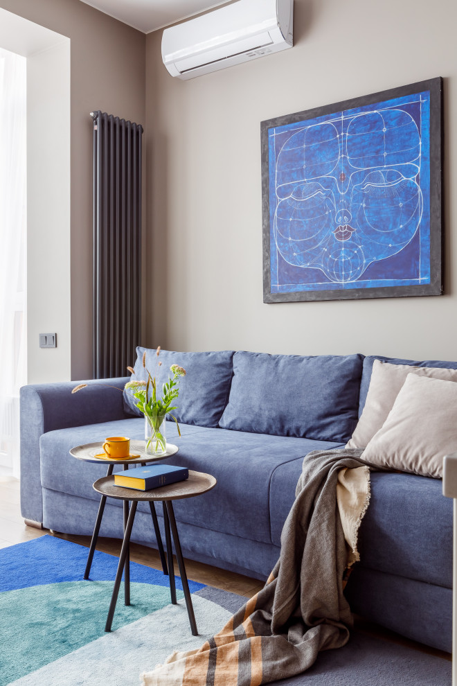 Светлая квартира с яркими акцентами 51 м²