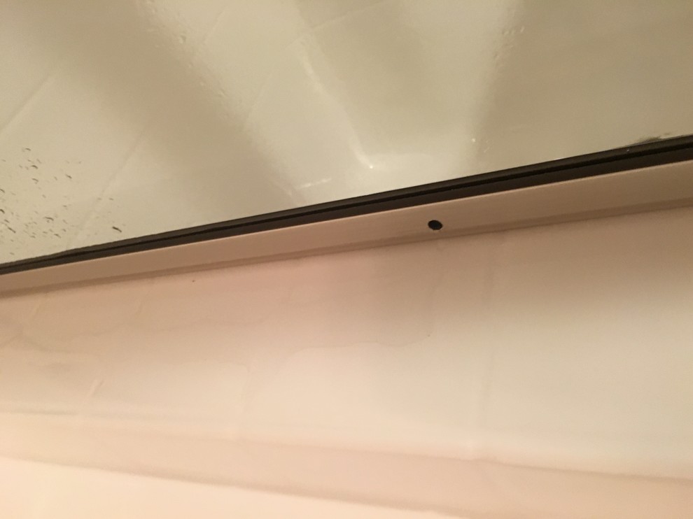 Leaking new shower enclosure