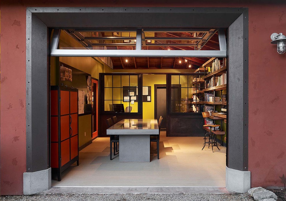 Industrial home office in San Francisco.