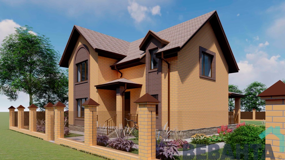 Загородный дом по проекту "Остин"