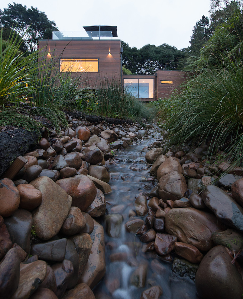 Design ideas for a modern exterior in Auckland.