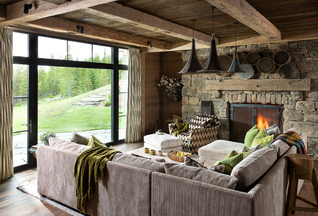 YC Residence rustikal-wohnzimmer