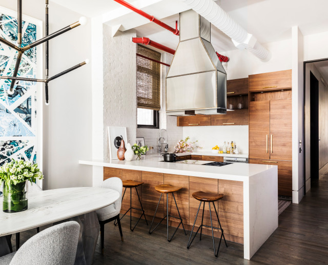 NOHO LOFT contemporary-kitchen