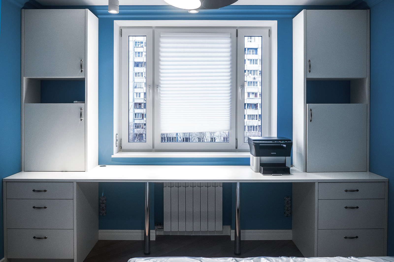 Квартира в голубых тонах серии П-44