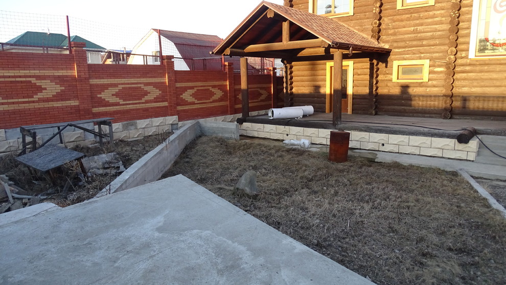 Участок в современном стиле