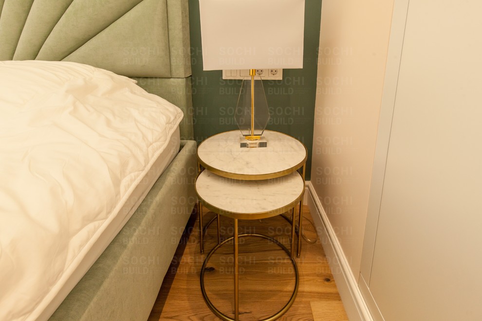 Квартира в ЖК «Актер Гэлакси», 78м², стиль: современная классика. Сочи