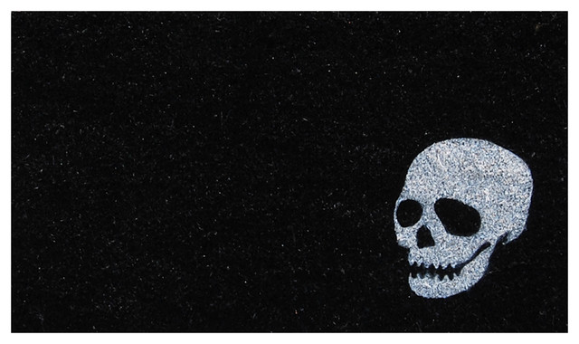Skull Doormat Contemporary Doormats By Home More