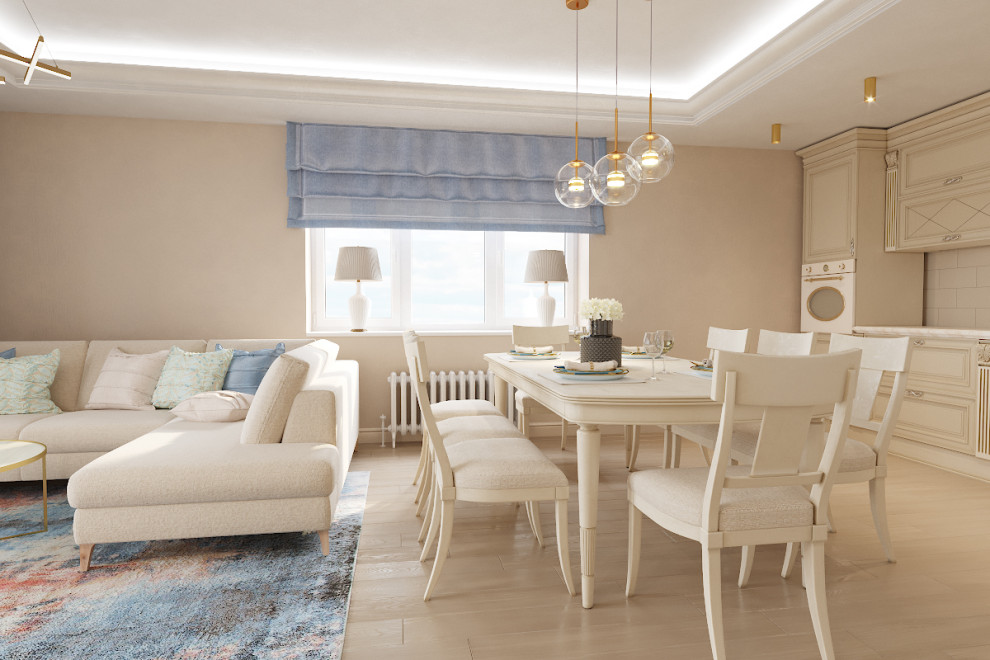 Проект квартиры "Голубая нега"