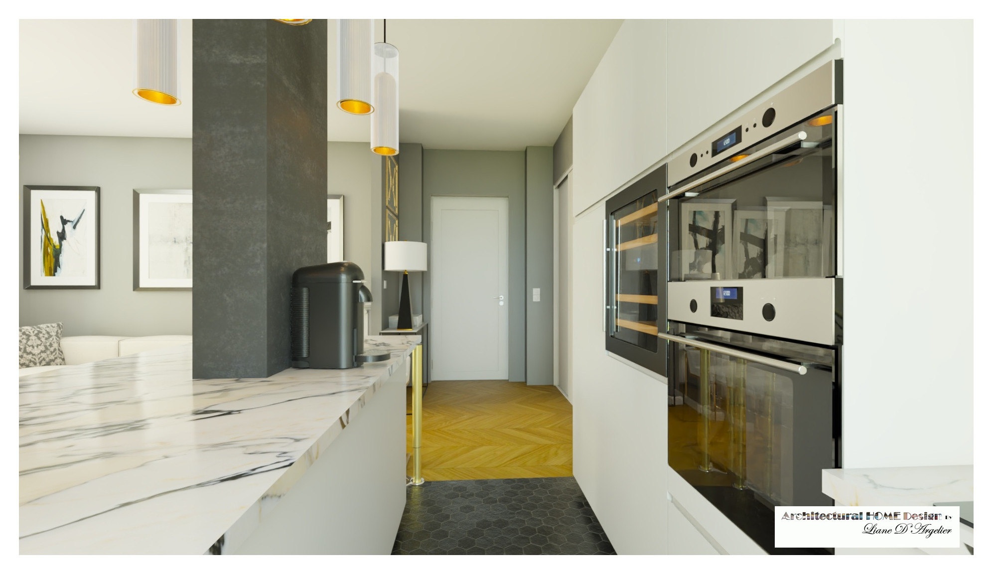 Appartement Haussmannien cœur de Nice.