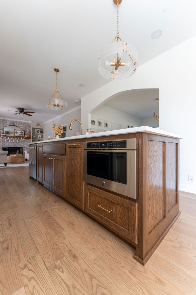 Contemporary Indian Lake Kitchen