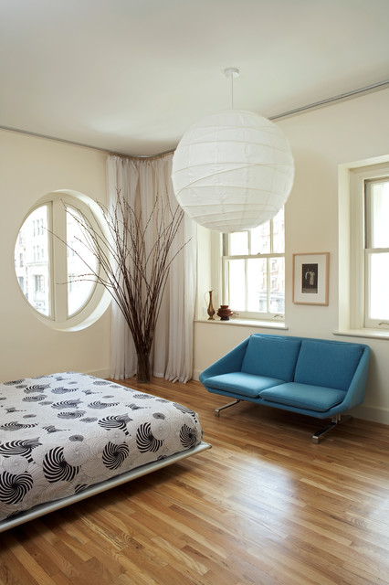Tribeca Loft minimalistisch-schlafzimmer