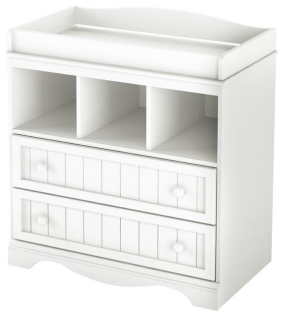 South Shore Handover Changing Table in White Finish
