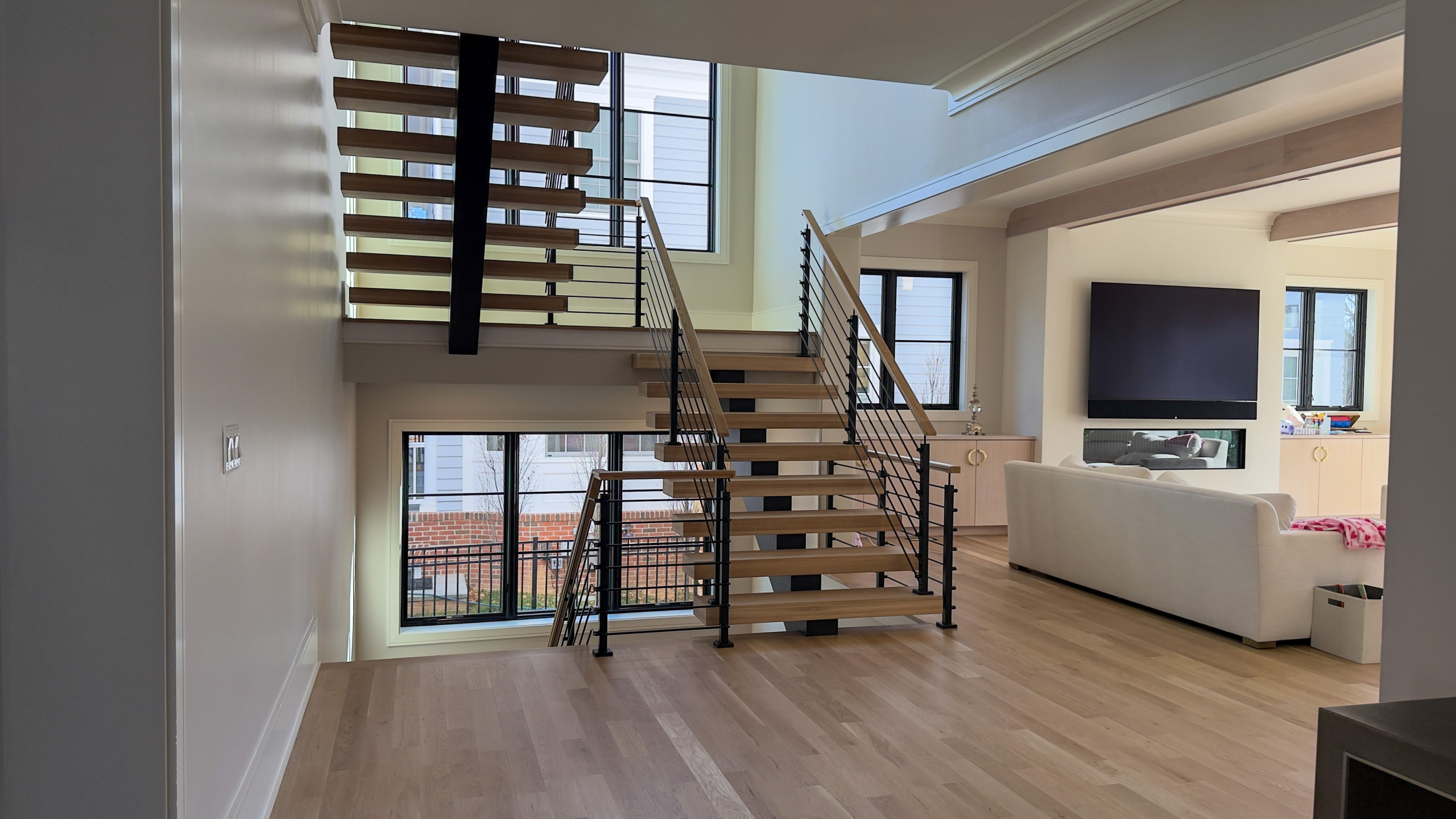 Project #147 | Modern Staircase with Seattle Style Stringer