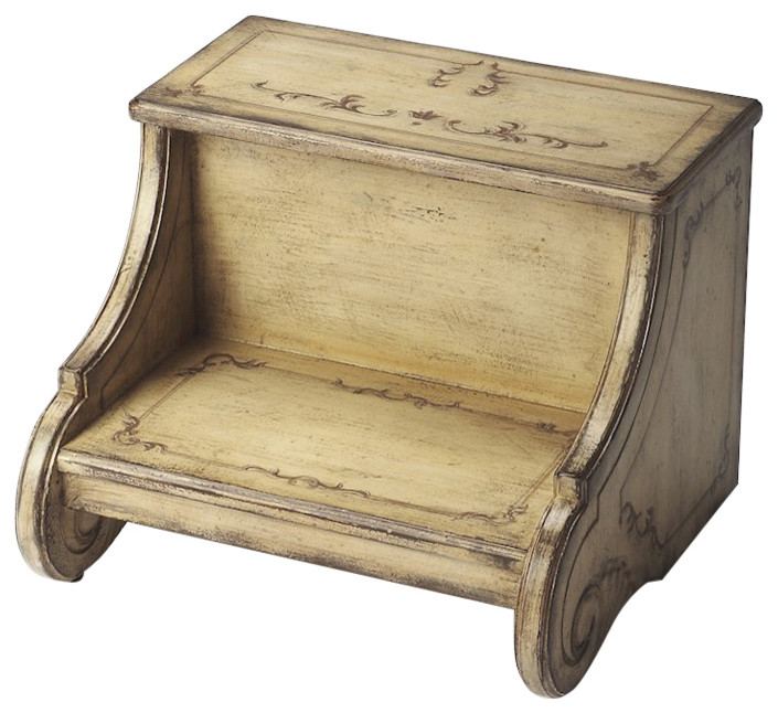 Butler Sussex Gilted Cream Step Stool