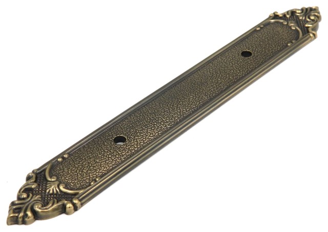 Sherwood Antique Brass Richelieu 3 Inch C C Solid Brass Pull