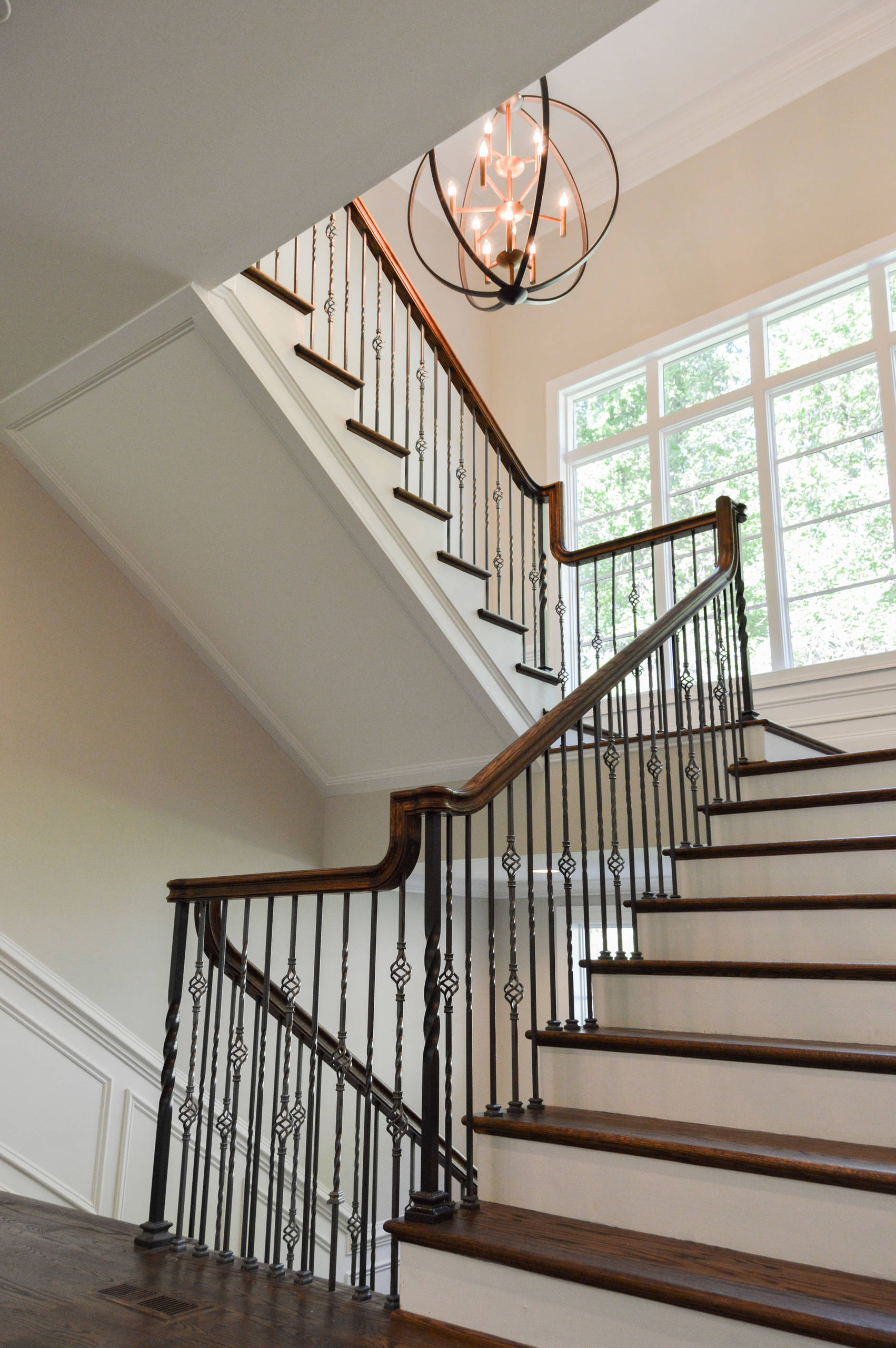 38_European Style Circular Balcony and Multi-level Staircase, Middleburg, VA 201