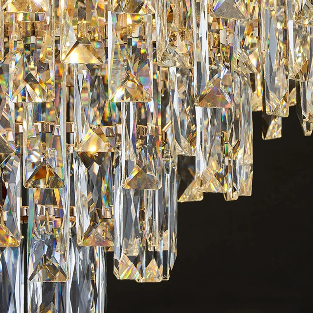 Gio Crystal Dining Room Chandelier - Contemporary - Kitchen Island ...