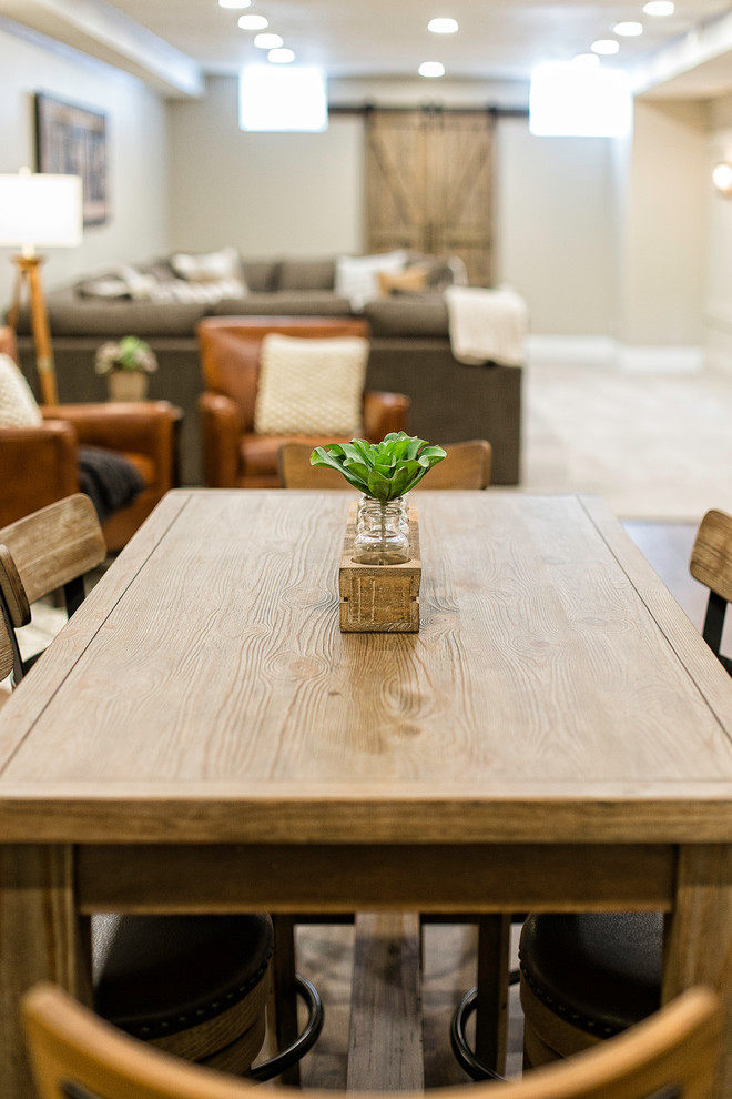 Dublin OH Basement - Farmhouse - Basement - Columbus - by J.Holderby ...