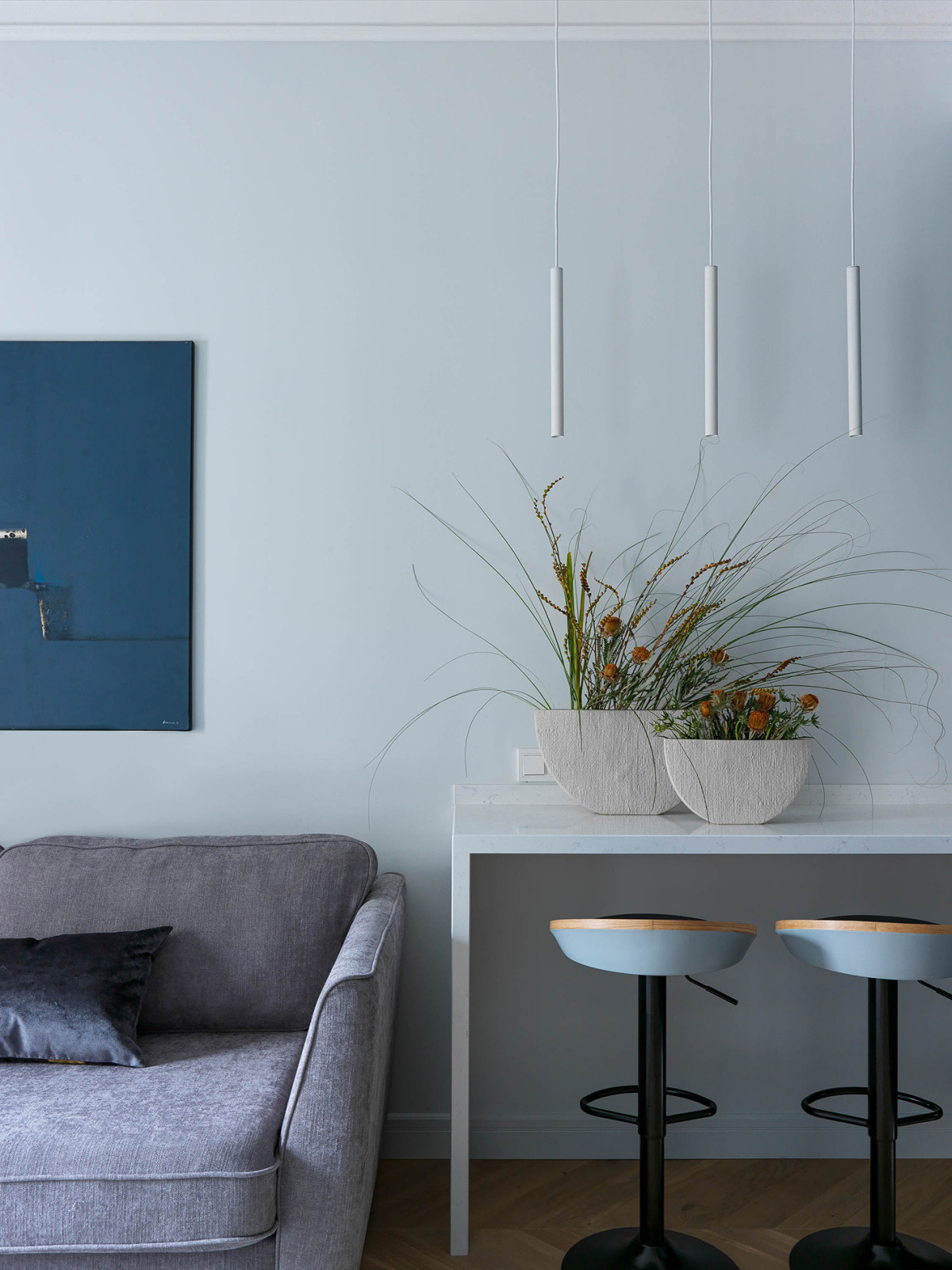 Quiet harbor in a small apartment