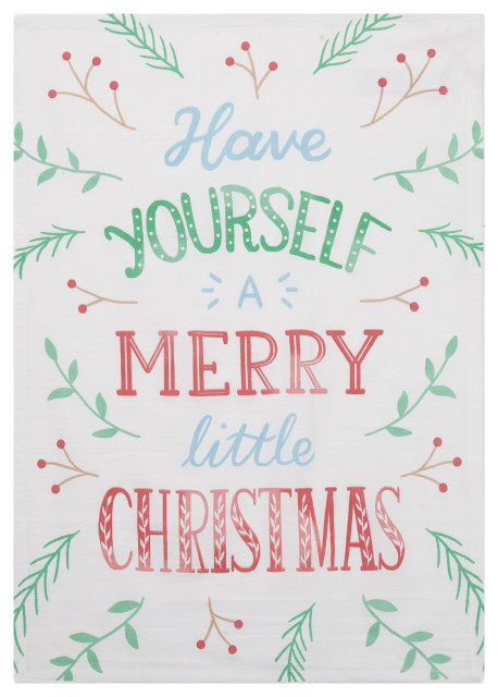 Have Yourself A Merry Little Christmas Kitchen Towel