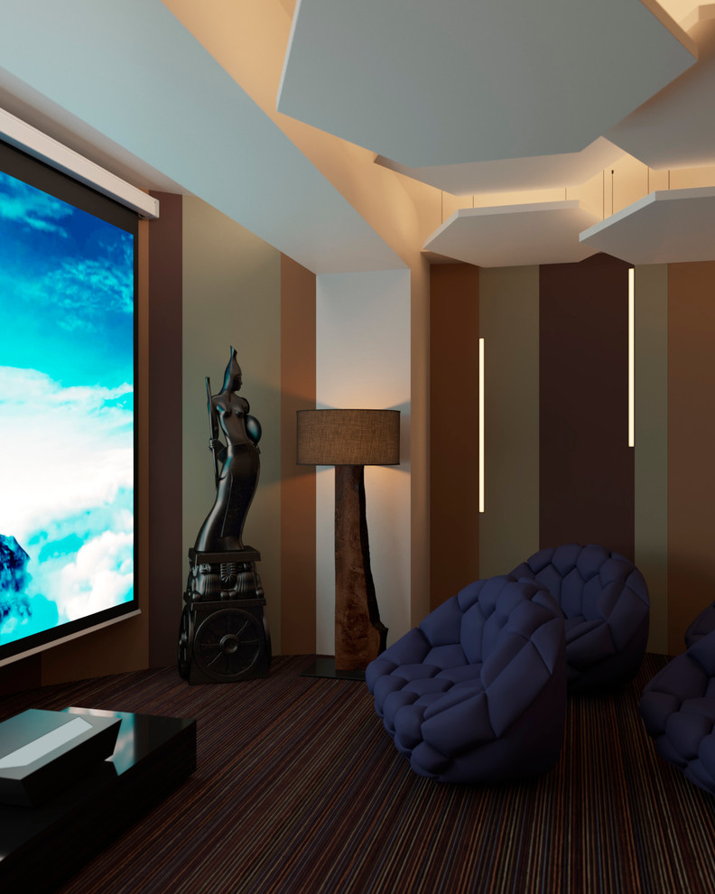 Кинозал в ресторане