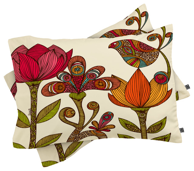 Deny Designs Valentina Ramos In The Garden Pillow Shams, Queen