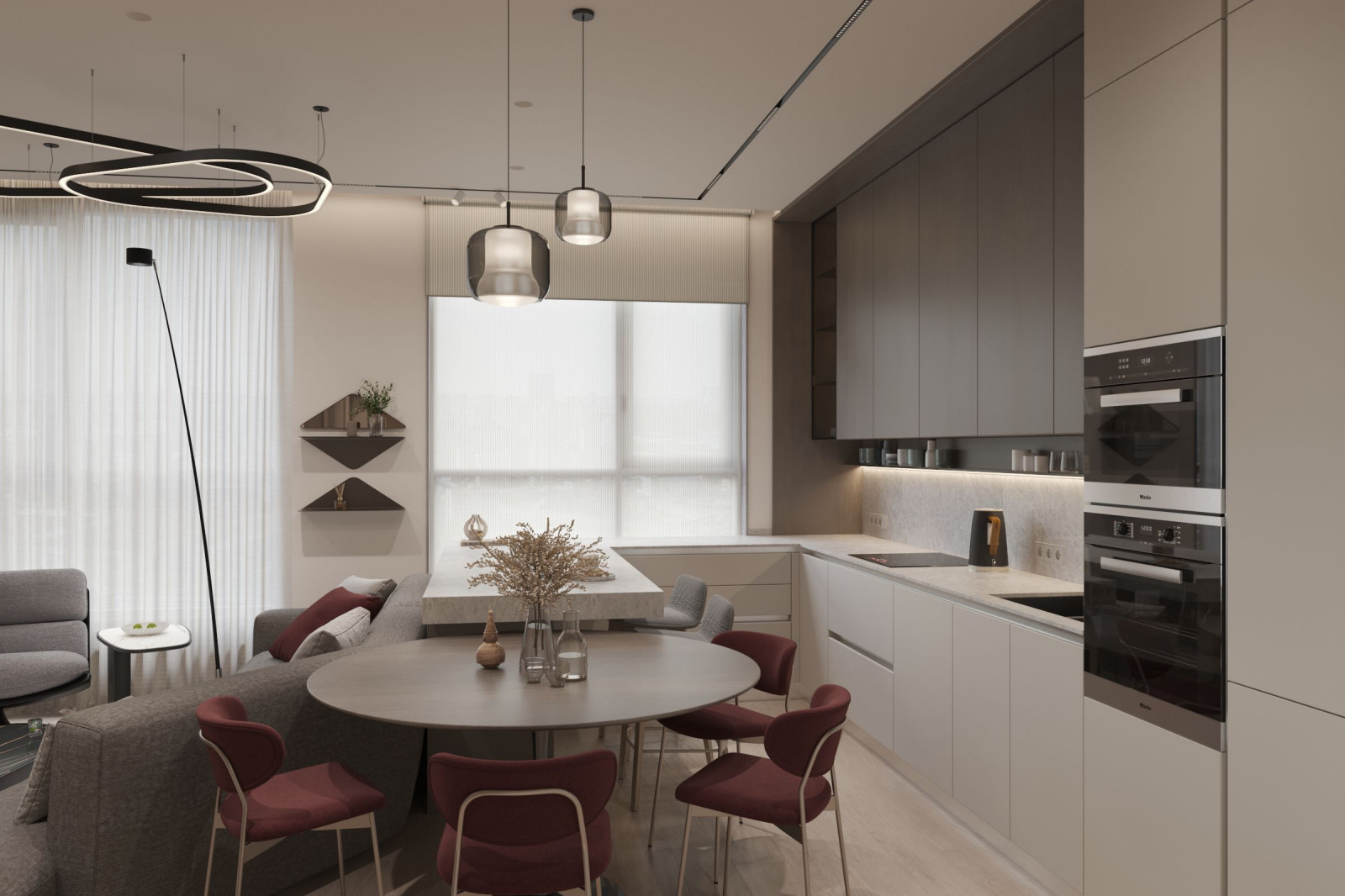 Интерьер квартиры в Москве.