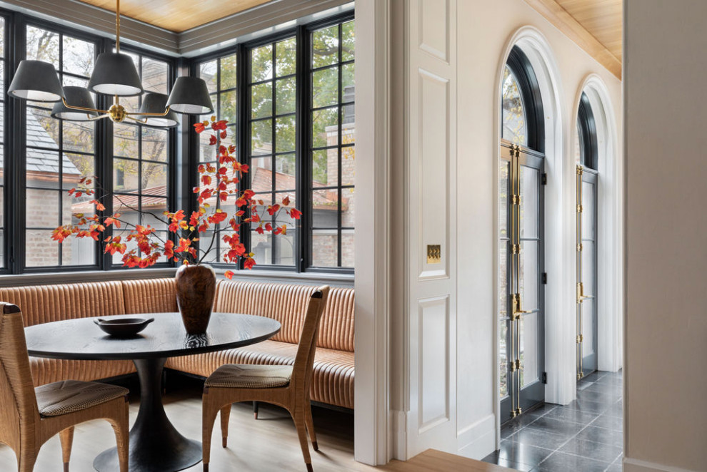 Home design - transitional home design idea in Chicago