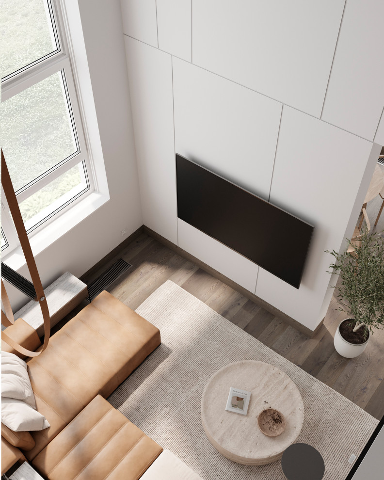 Двух-уровневая квартира с террасой