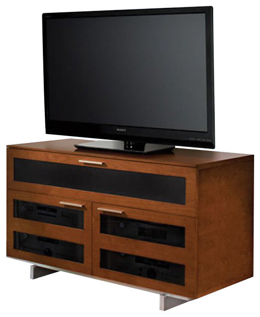 BDI Avion II Cabinet TV Stand in Natural Stained Cherry