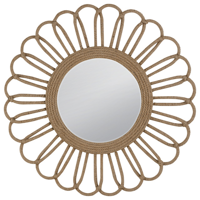 Naples Wall Mirror Beach Style Wall Mirrors by BASSETT MIRROR CO