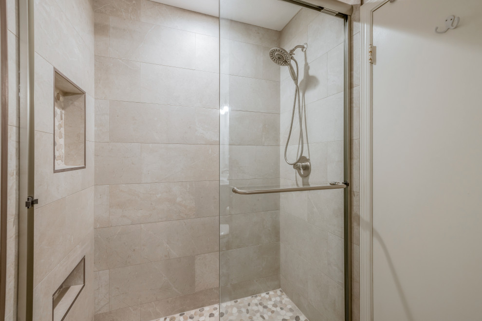 Richard & Nancy's Guest Bathroom Renovation - Modern - Bathroom ...