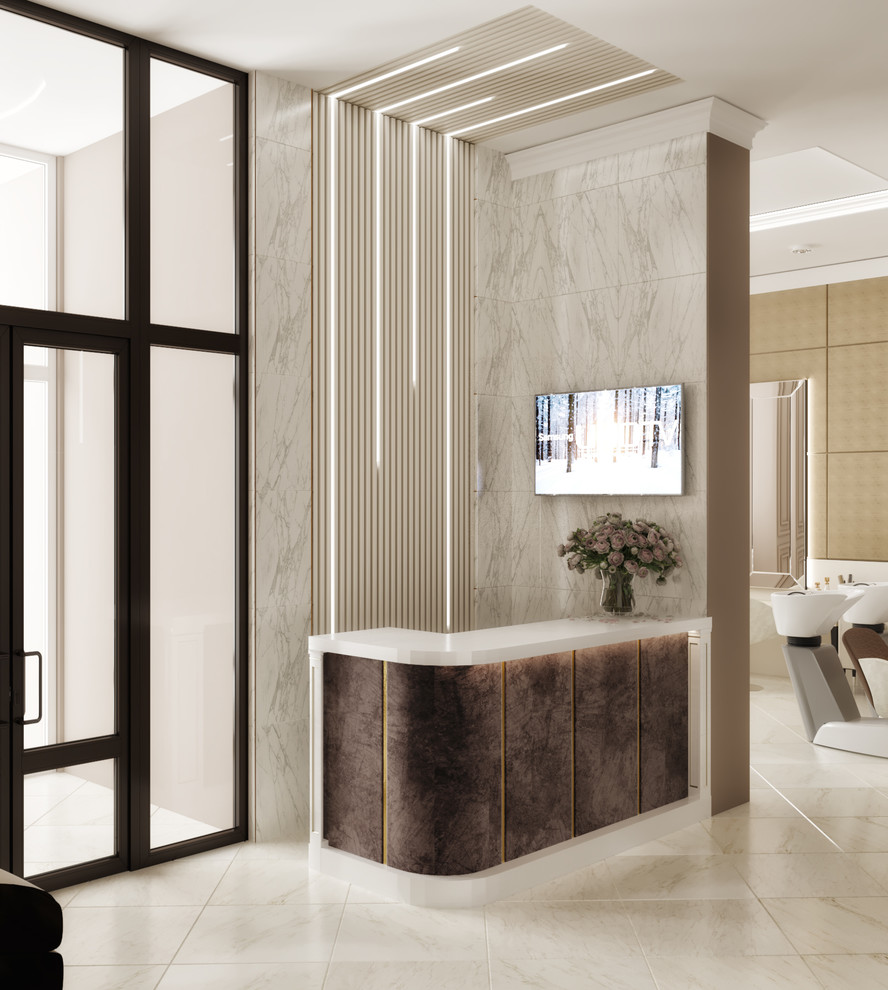 Дизайн-проект салона красоты "Карамель"