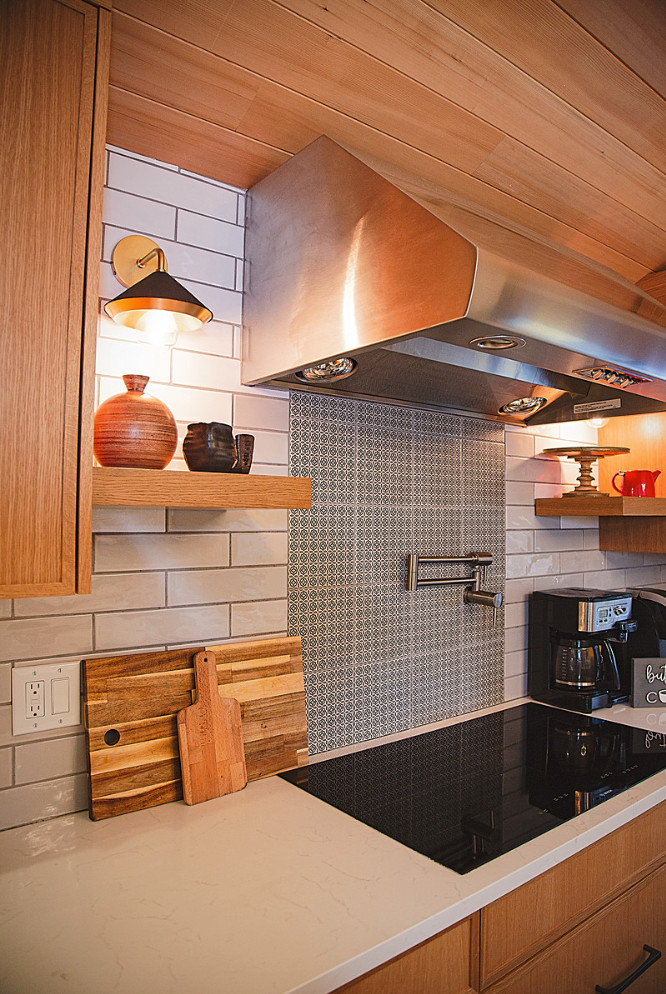 Cedar Vaulted Kitchen