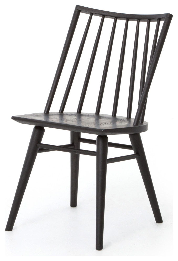 Spindle Dining Chair Black Midcentury Dining Chairs