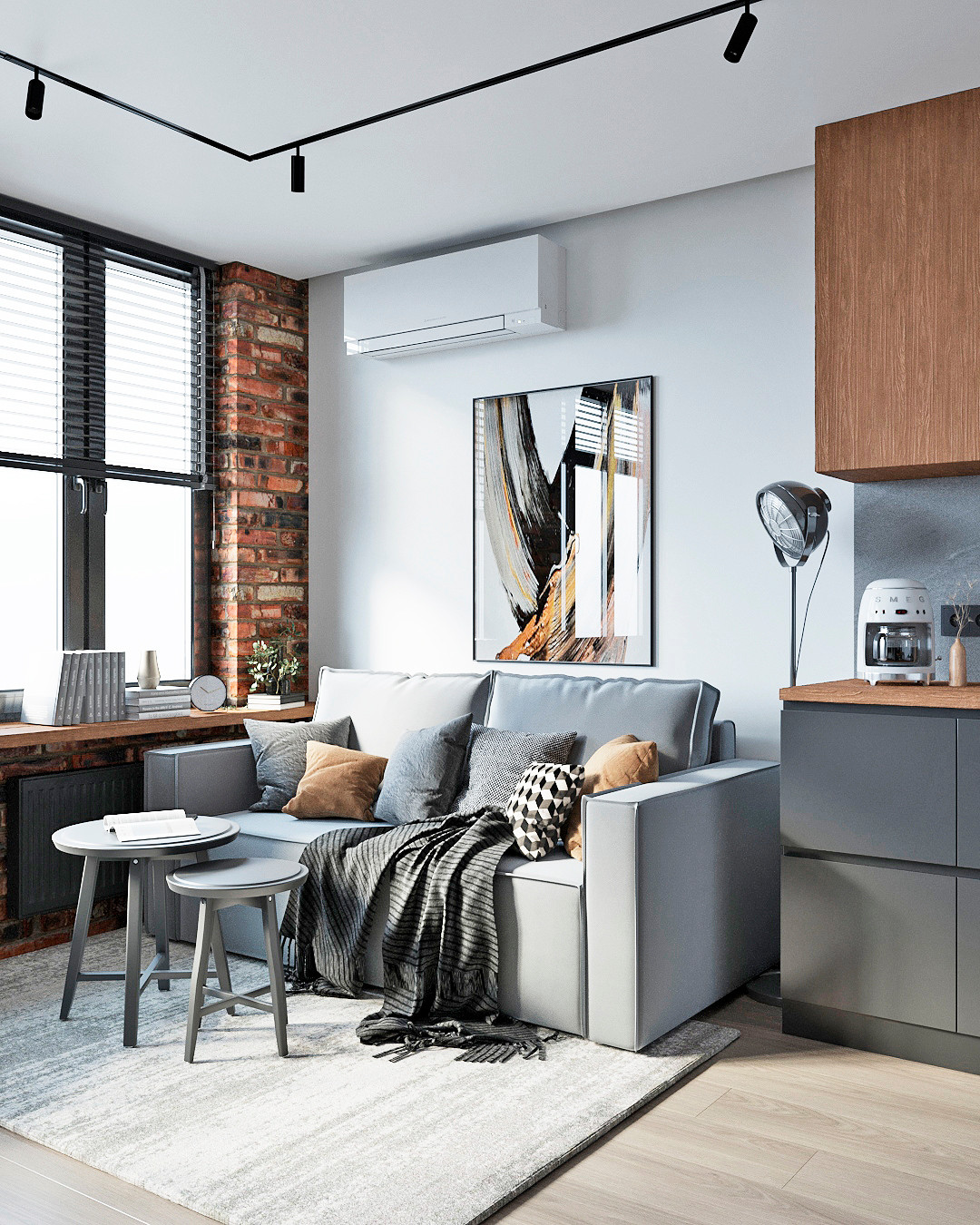 Студия 23м2 (Лофт)