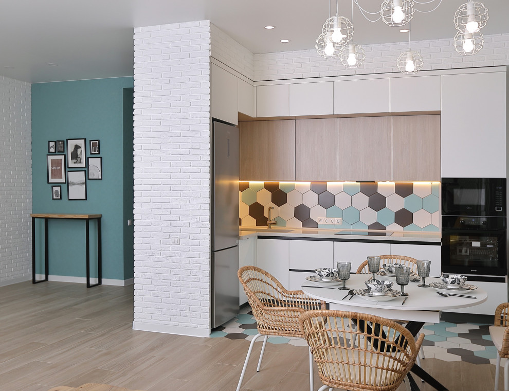 Квартира для дружной семьи в скандинавском стиле