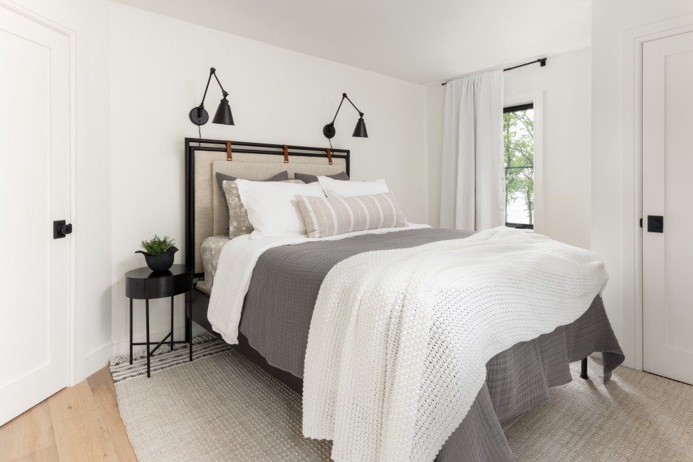 Bedroom - transitional bedroom idea