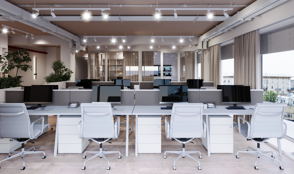 Визуализация офисного помещения