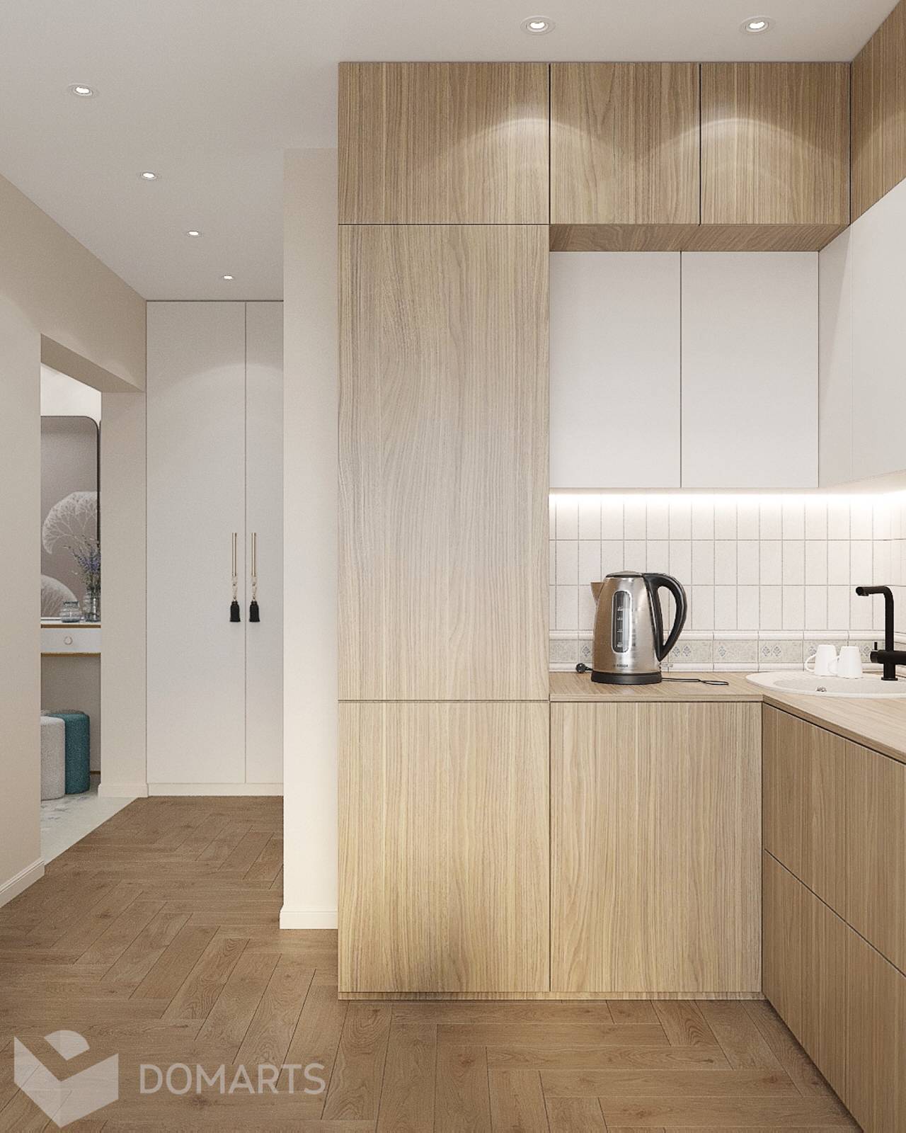 Кухня-гостиная 12,7 м2