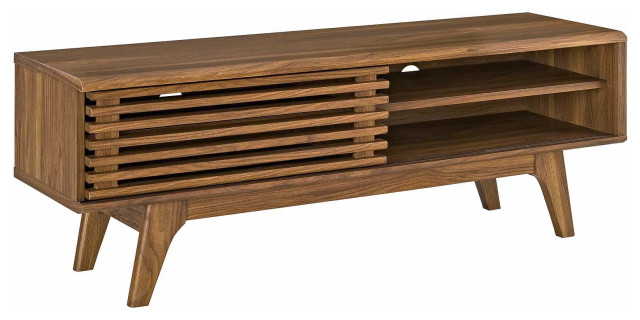 Render TV Stand, Walnut, Walnut, 48"