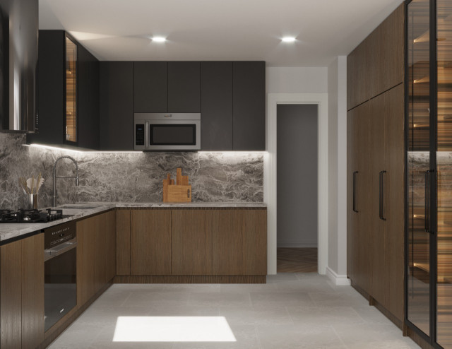 Park Avenue Kitchen Remodel minimalistisch-kueche