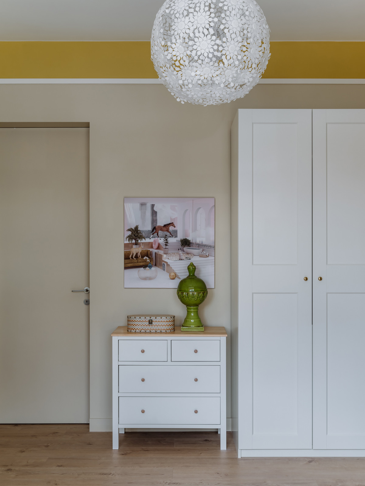 Квартира в пастельных цветах